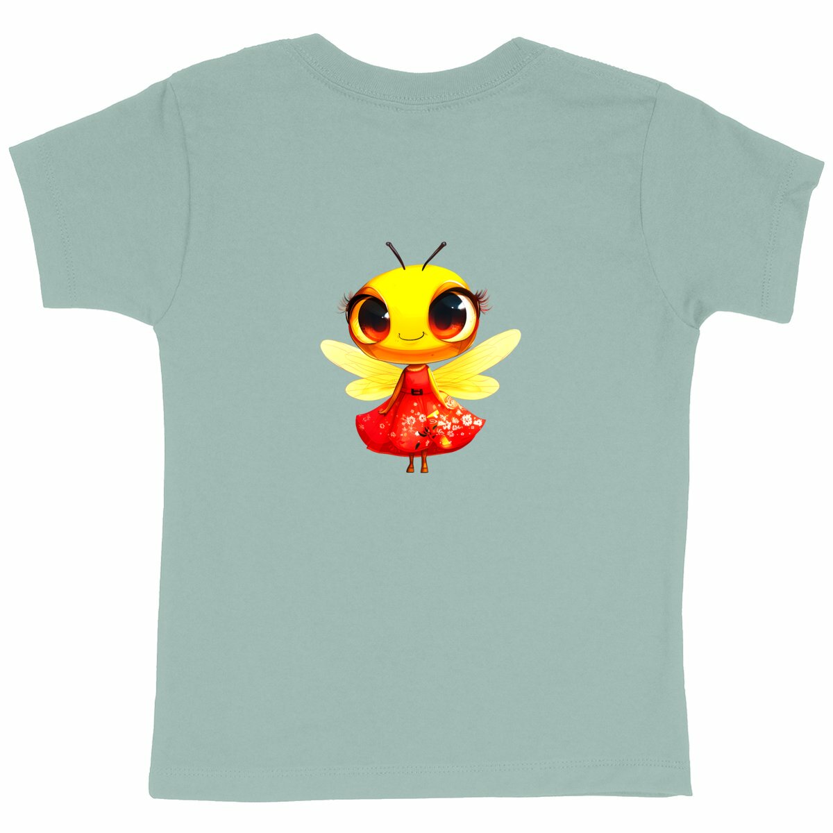 Dressed Up Bee 3 Back T-shirt Enfants à Col Rond