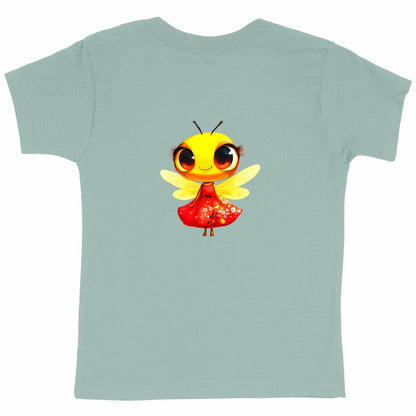 Dressed Up Bee 3 Back T-shirt Enfants à Col Rond