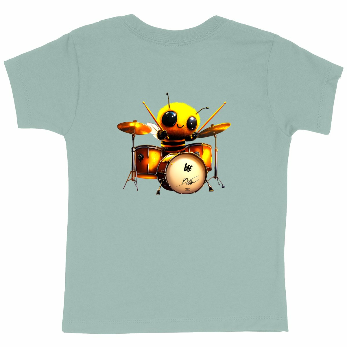 Battery Bee 2 Back T-shirt Enfant à Col Rond