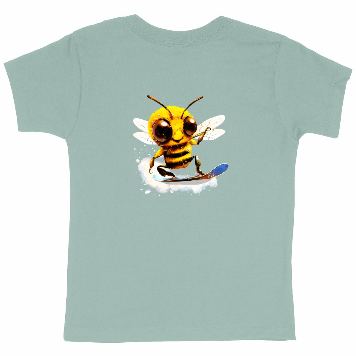 Snowboarding Bee Back