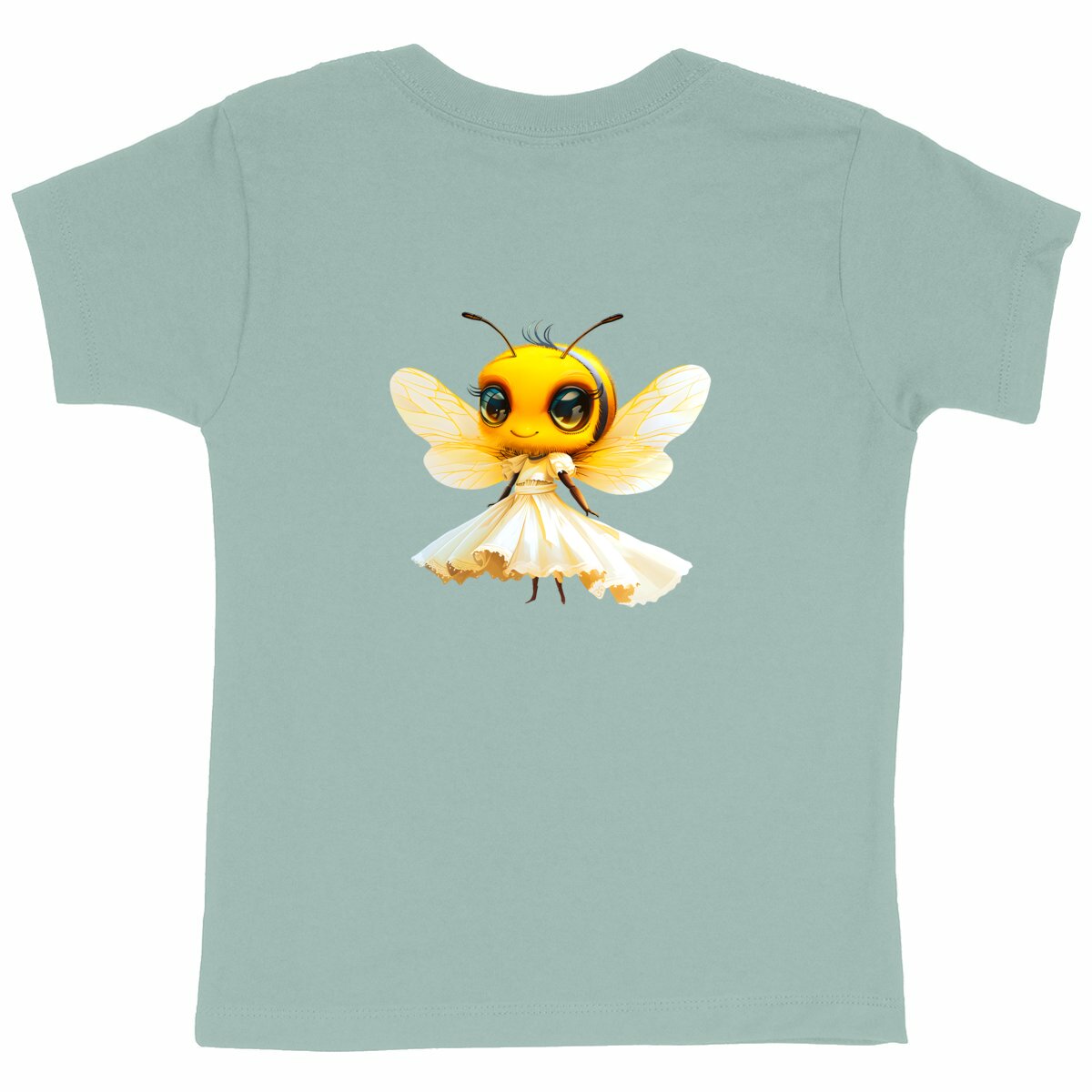 Dressed Up Bee 1 Back T-shirt Enfant à Col Rond