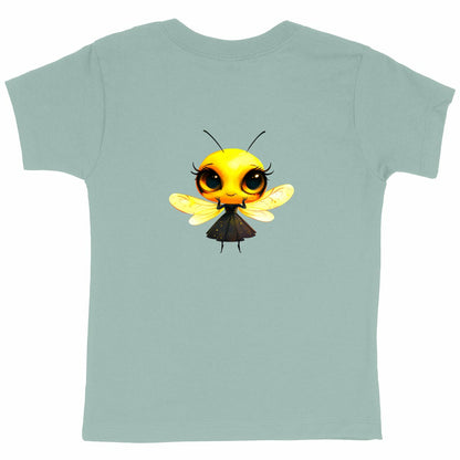 Dressed Up Bee 1 Back T-shirt Enfant à Col Rond