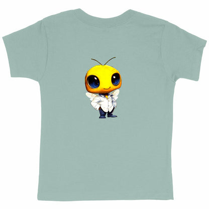 Dressed Up Bee 3 Back T-shirt Enfant à Col Rond