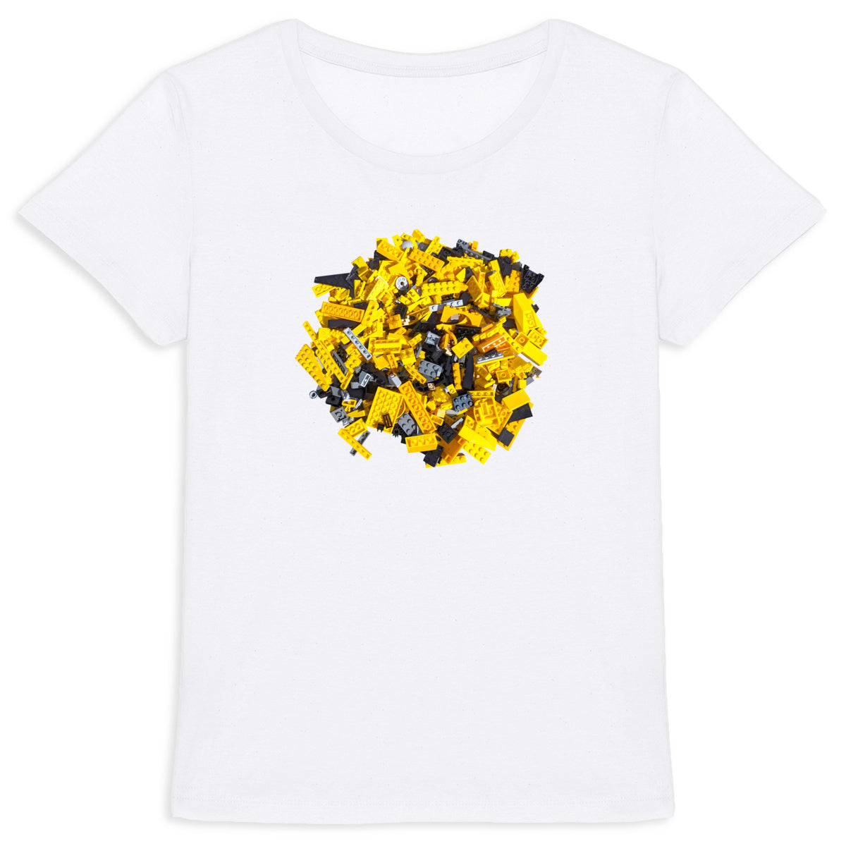 Lego Bee 2 Back with  T-shirt Femme à Col Rond