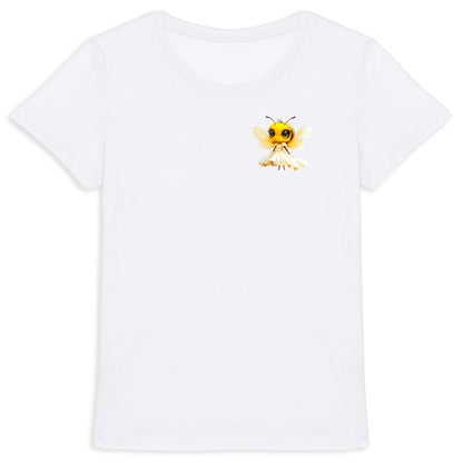 Dressed Up Bee 1 Logo T-shirt Femme à Col Rond