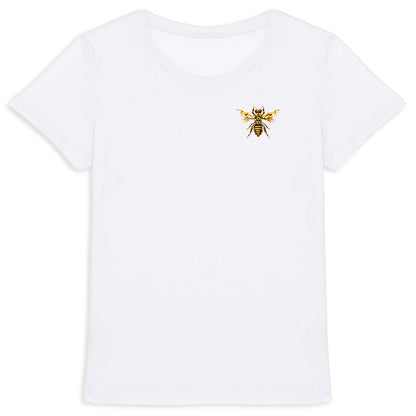 Bee Bolted 2 Logo T-shirt Femme à Col Rond