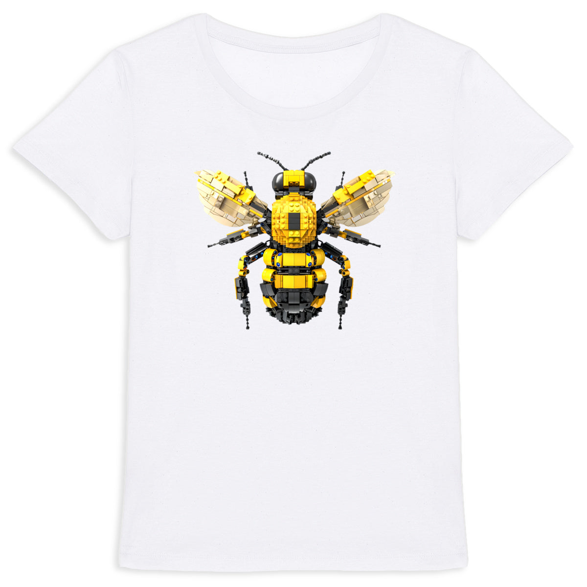 Lego Bee 2 Front T-shirt Femme à Col Rond