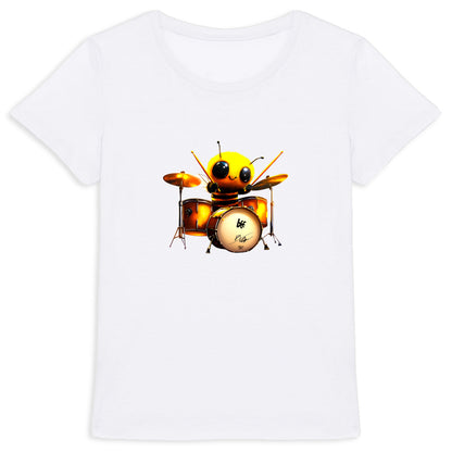 Battery Bee 1 Front T-shirt Femme à Col Rond