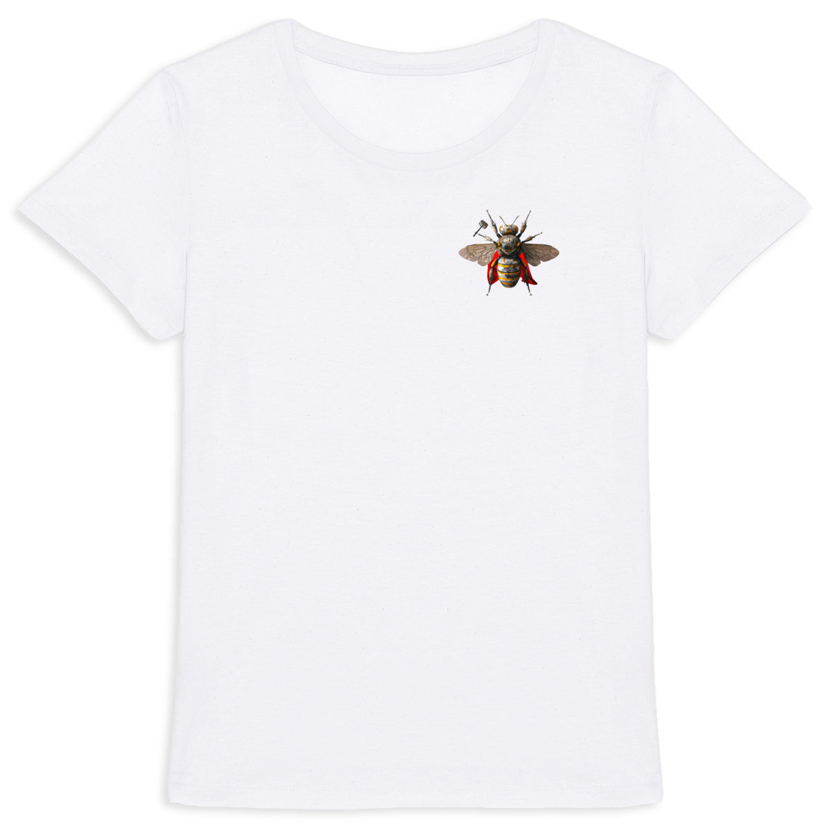 Thor Bee Logo T-shirt Femme à Col Rond