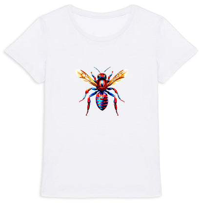 Spider Man Bee Front T-shirt Femme à Col Rond