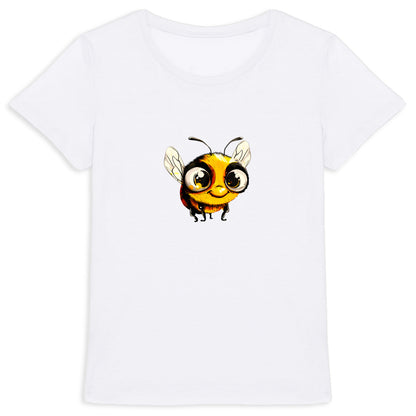 Cute Bee 2 Front T-shirt Femme à Col Rond