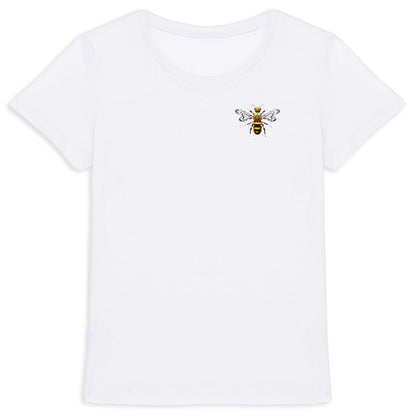 Bee Bolted 4 Logo T-shirt Femme à Col Rond