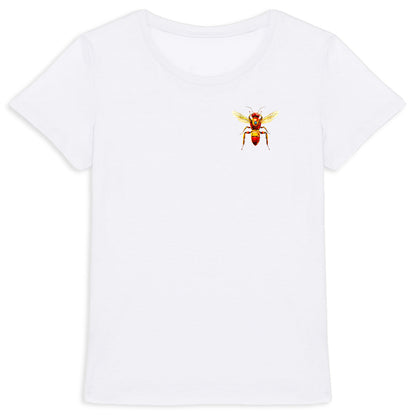 Iron Man Bee Logo T-shirt Femme à Col Rond