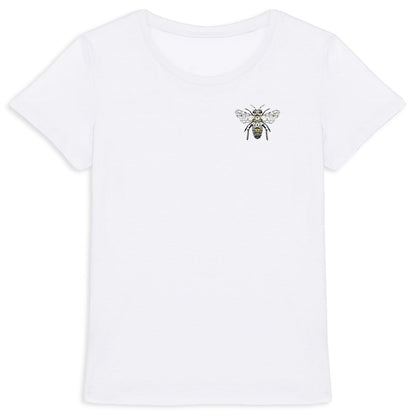 Bee Bolted 5 Logo T-shirt Femme à Col Rond 