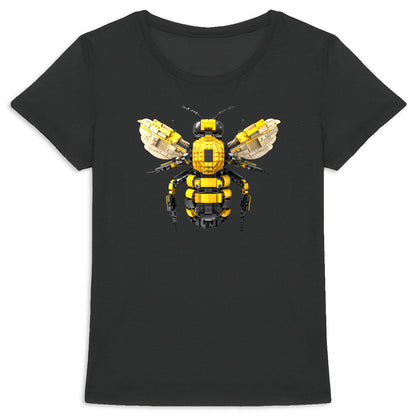 Lego Bee 2 Front with  T-shirt Femme à Col Rond