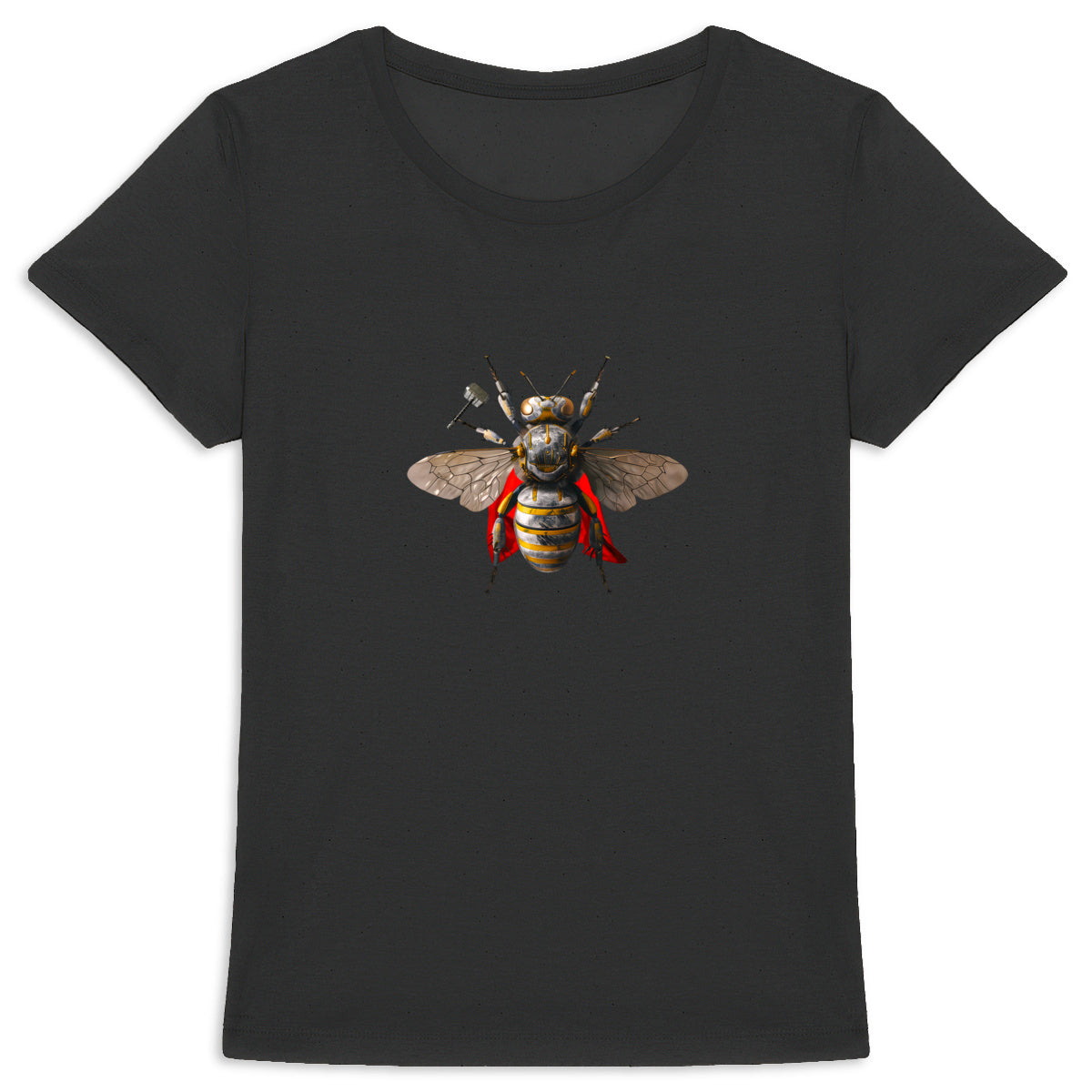 Thor Bee Front T-shirt Femme à Col Rond