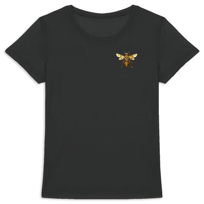 Bee Bolted 2 Logo T-shirt Femme à Col Rond