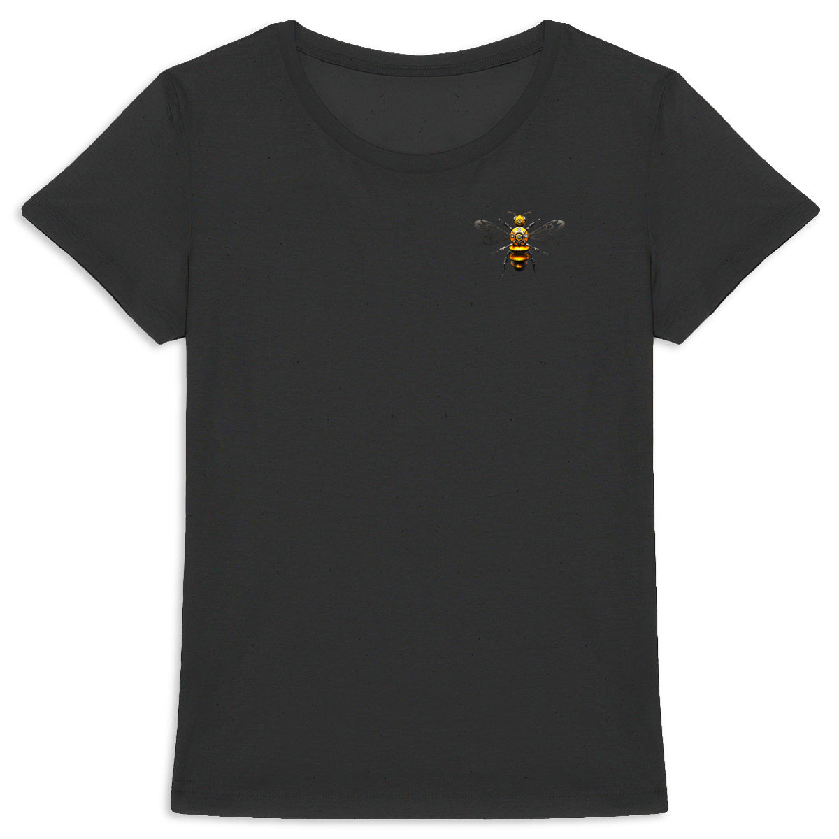 Bee Bolted 4 Logo T-shirt Femme à Col Rond