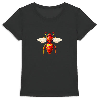 The Flash Bee Front T-shirt Femme à Col Rond