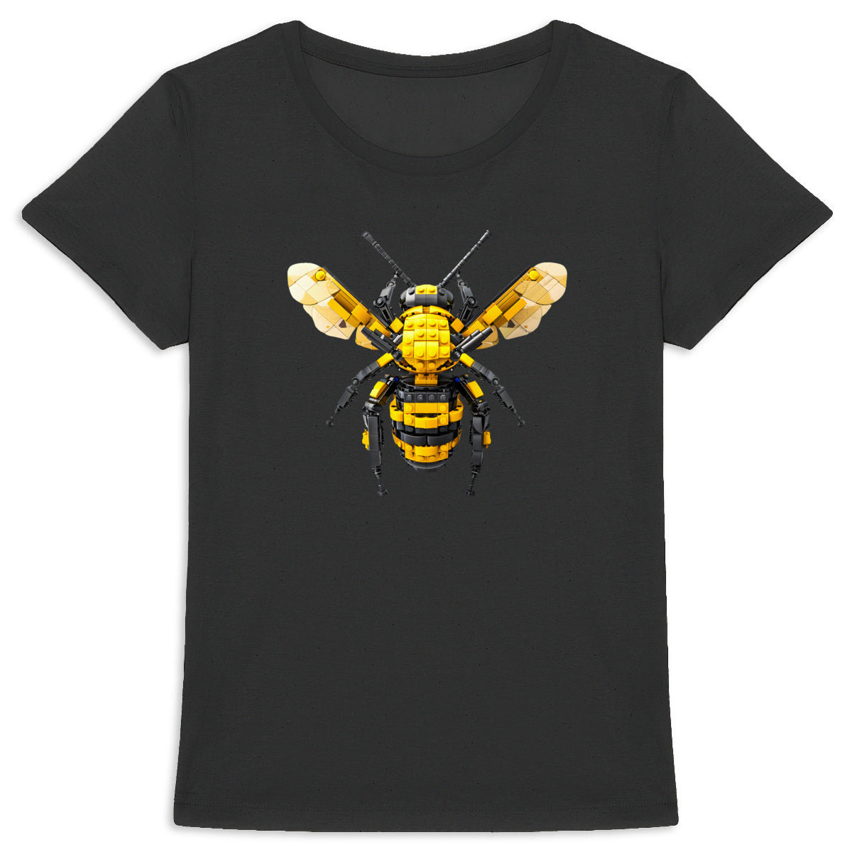 Lego Bee 1 Front T-shirt Femme à Col Rond