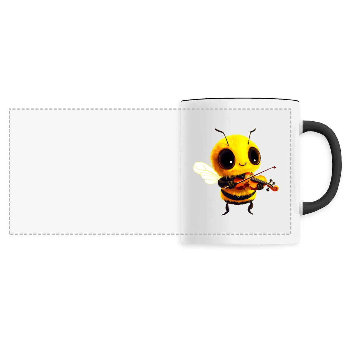 Violin Bee 1 Mug Céramique