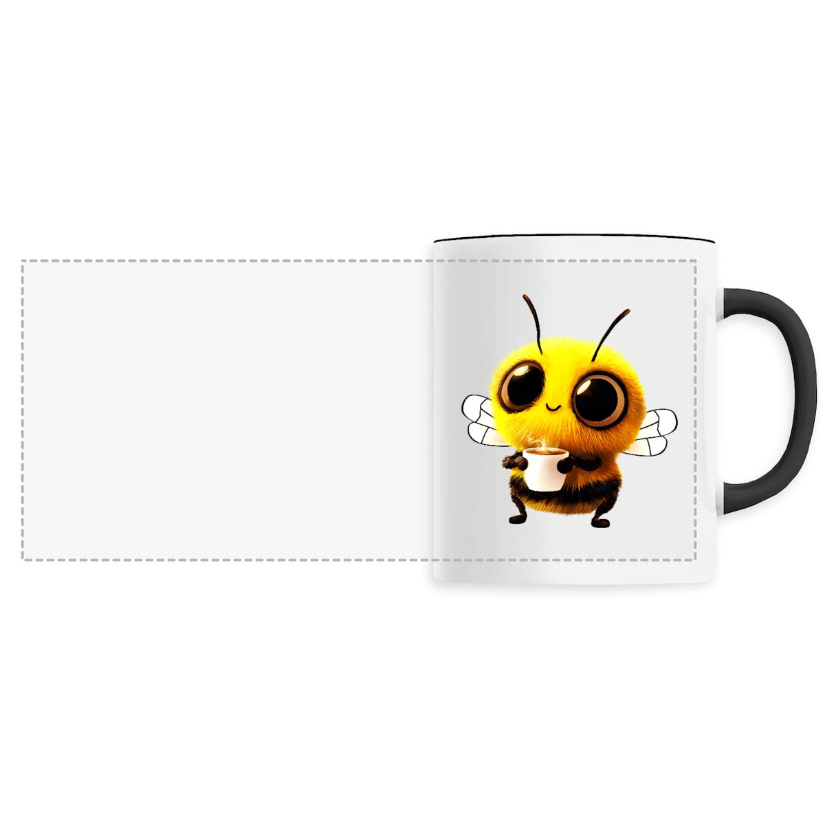 Coffee Break Bee Mug Céramique Personnalisable 