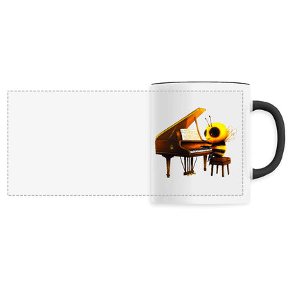 Piano Bee 1 Mug Céramique