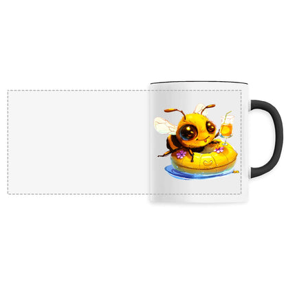 Chilling Out Bee in the Pool Mug Céramique