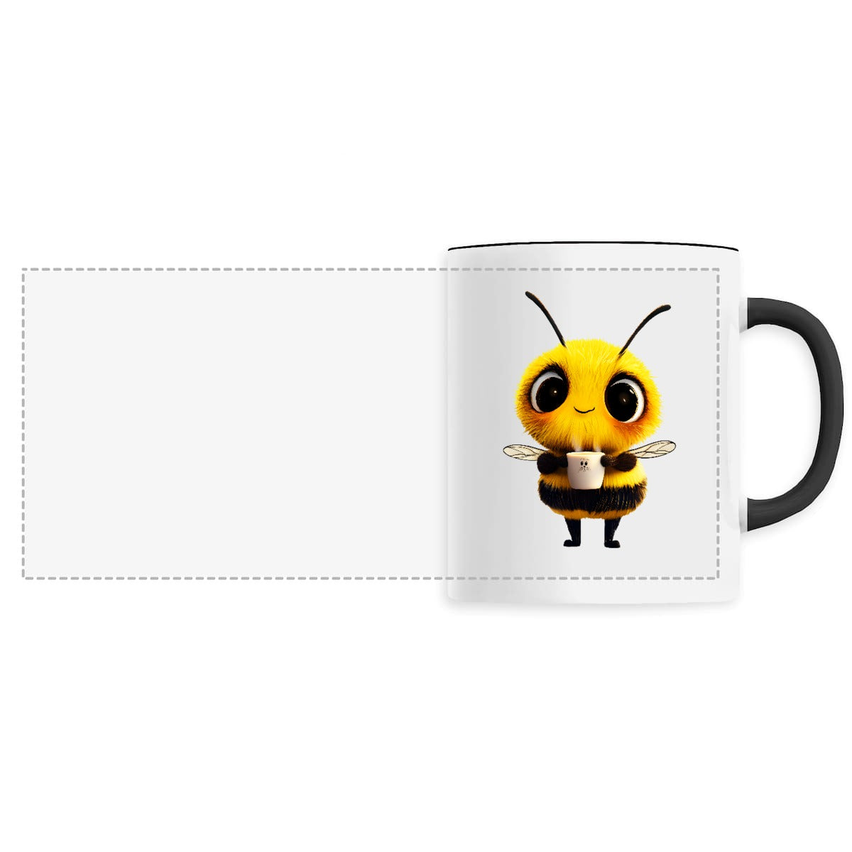 Coffee Break Bee 2 Mug Céramique Personnalisable 