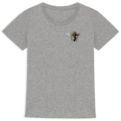 Batman Bee Logo T-shirt Femme à Col Rond