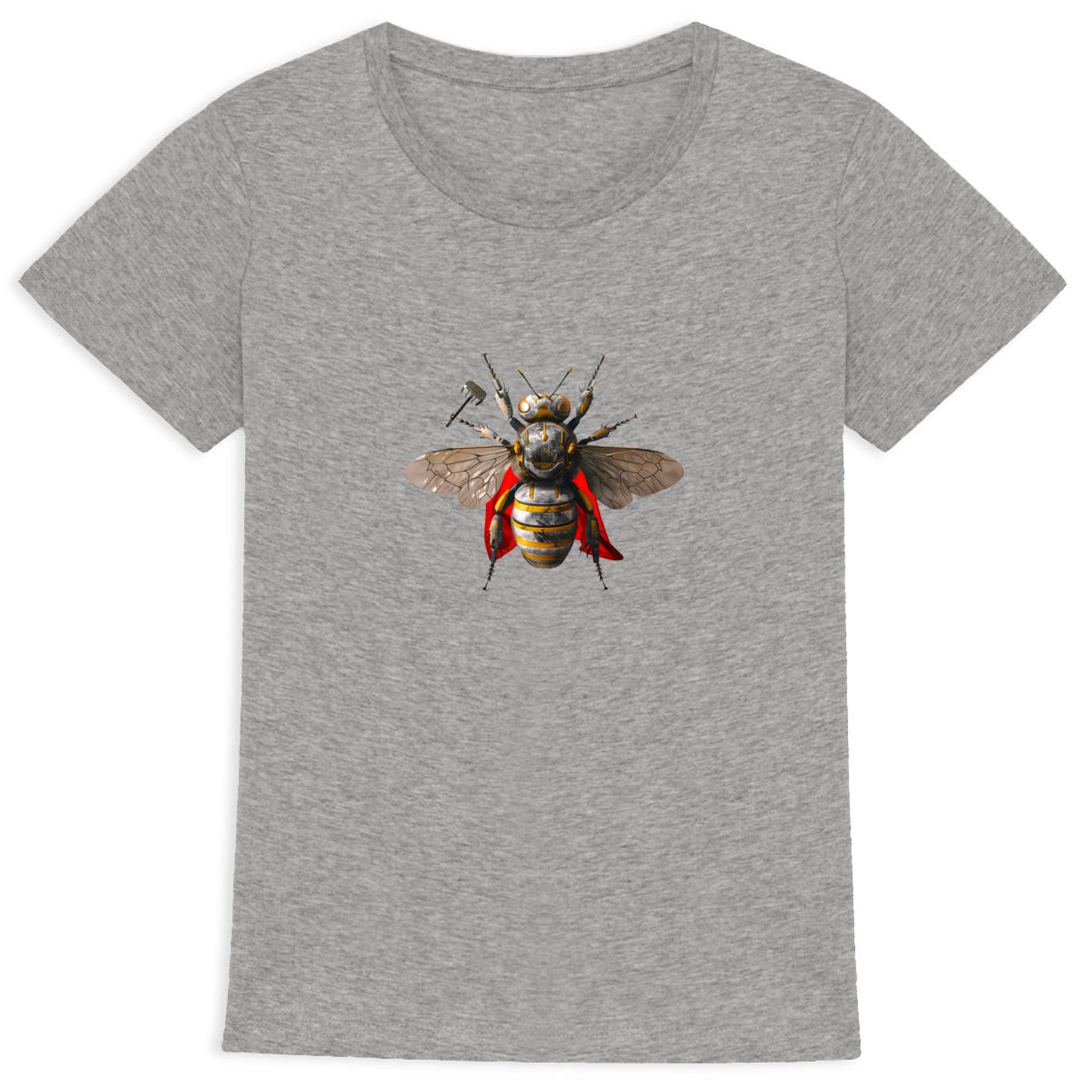 Thor Bee Front T-shirt Femme à Col Rond