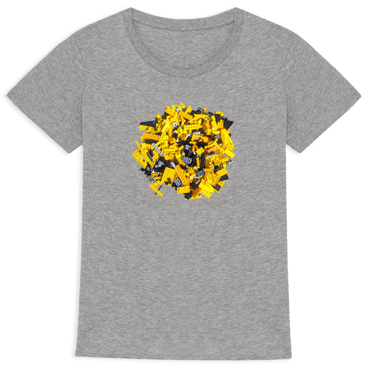 Lego Bee 1 Back with T-shirt Femme à Col Rond