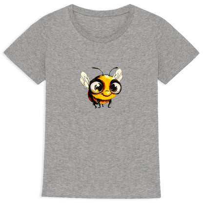 Cute Bee 2 Front T-shirt Femme à Col Rond