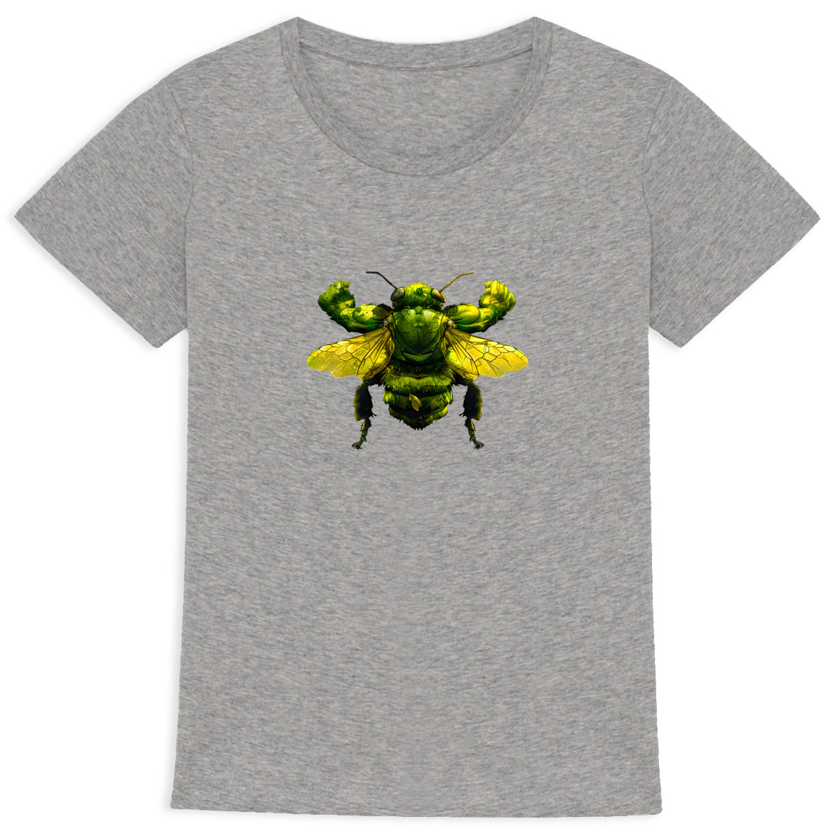 Hulk Bee Front T-shirt Femme à Col Rond