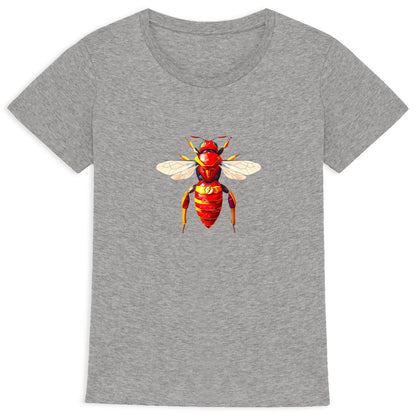 The Flash Bee Front T-shirt Femme à Col Rond