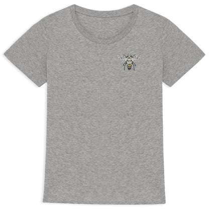 Bee Bolted 5 Logo T-shirt Femme à Col Rond 