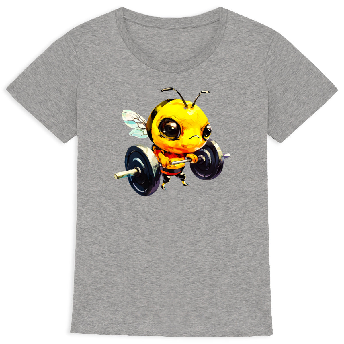 Bodybuild Bee 2 Logo  T-shirt Femme à Col Rond