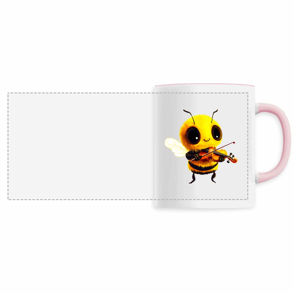 Violin Bee 1 Mug Céramique