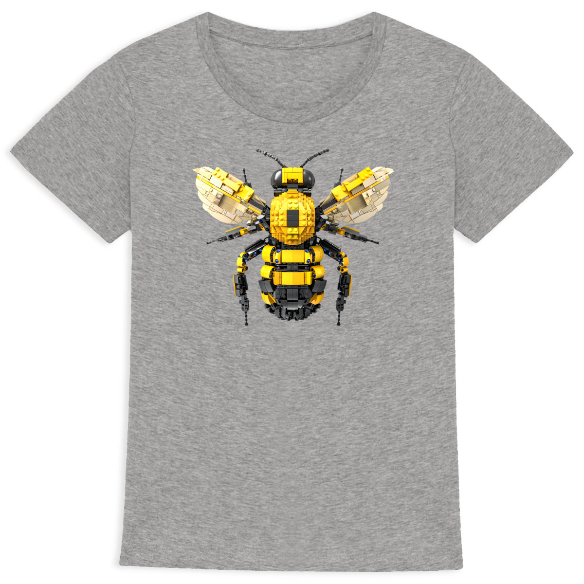 Lego Bee 2 Front with  T-shirt Femme à Col Rond