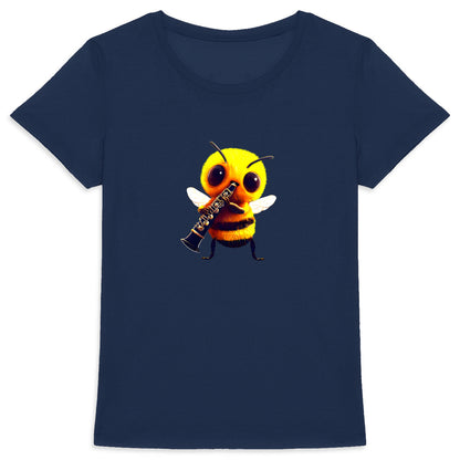 Clarinet Bee 1 Front T-shirt Femme à Col Rond