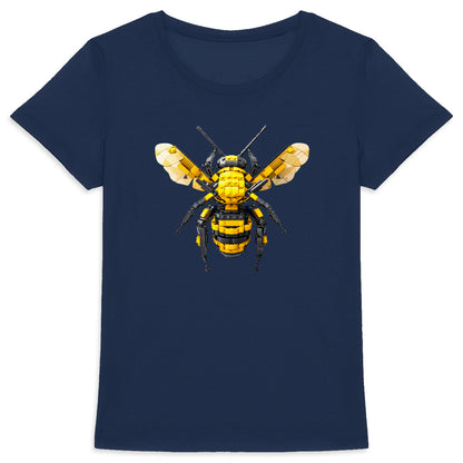 Lego Bee 1 Front with T-shirt Femme à Col Rond