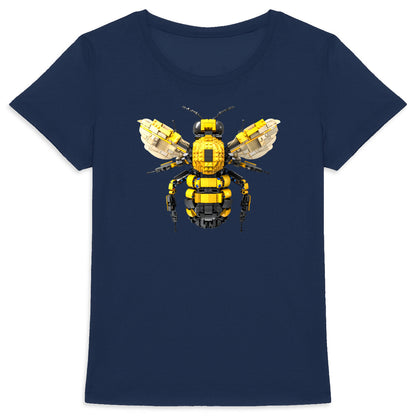 Lego Bee 2 Front with  T-shirt Femme à Col Rond