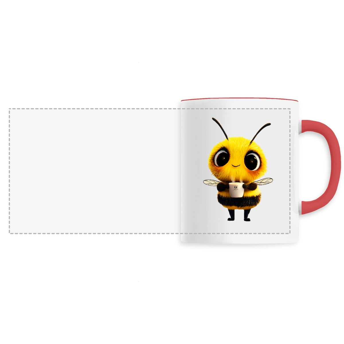 Coffee Break Bee 2 Mug Céramique Personnalisable 