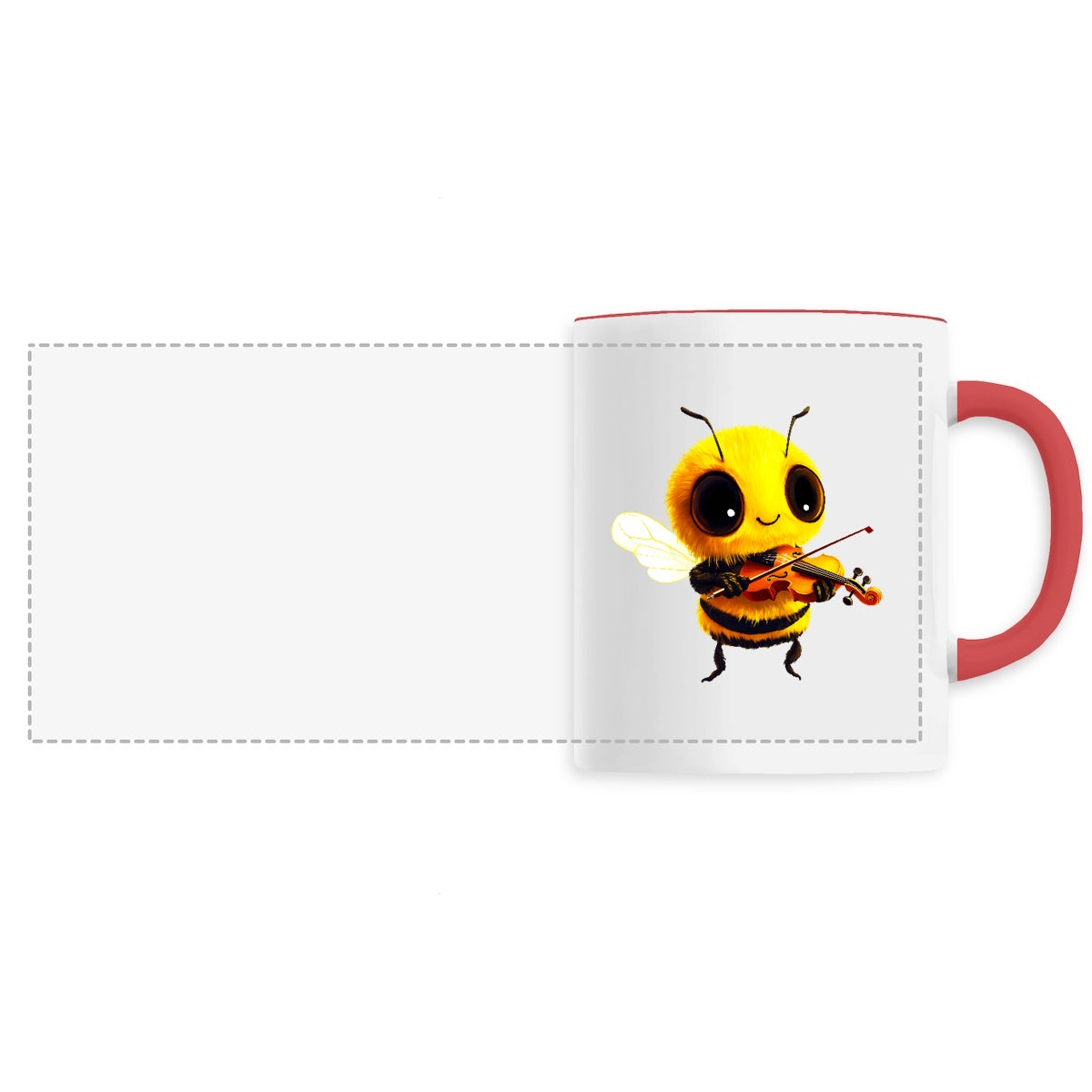 Violin Bee 1 Mug Céramique