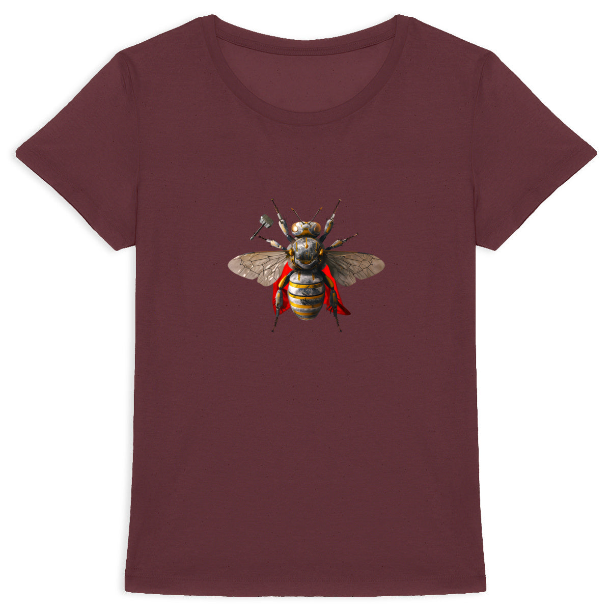 Thor Bee Front T-shirt Femme à Col Rond