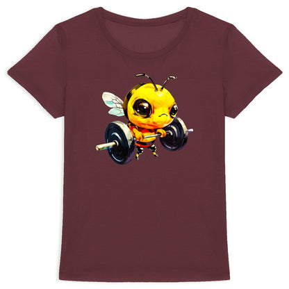 Bodybuild Bee 2 Logo  T-shirt Femme à Col Rond