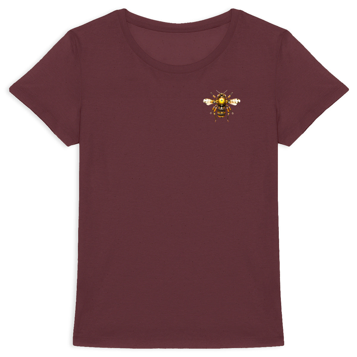 Bee Bolted 3 Logo T-shirt Femme à Col Rond 