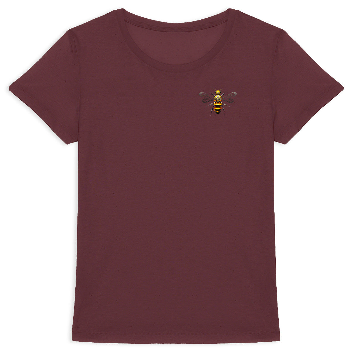 Bee Bolted 4 Logo T-shirt Femme à Col Rond