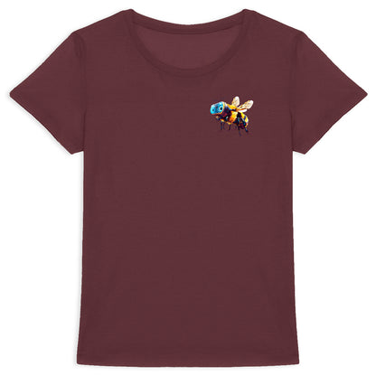 Virtual Reality Bee 1 Logo T-shirt Femme à Col Rond