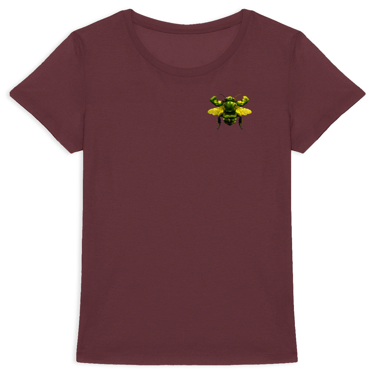 Hulk Bee Logo T-shirt Femme à Col Rond